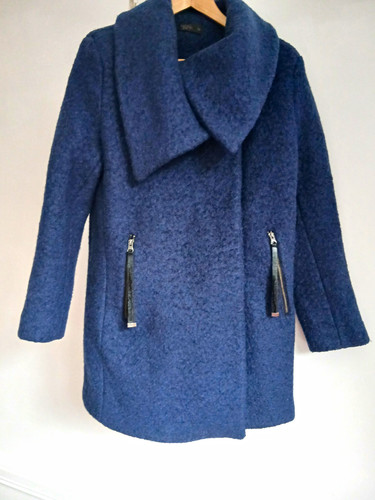 Label lab blue wool blend - blue,