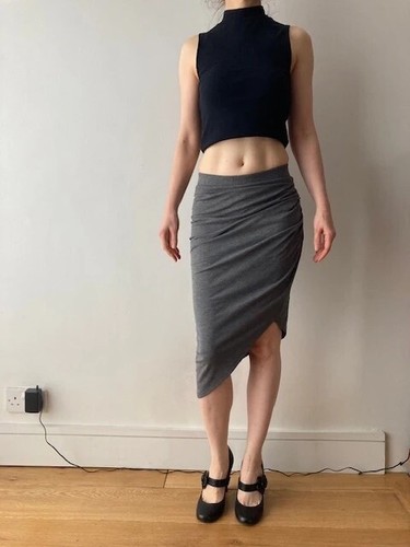 Grey label lab ruched - grey,