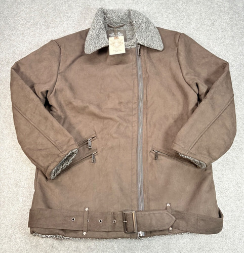 Label lab womens brown faux - womens,