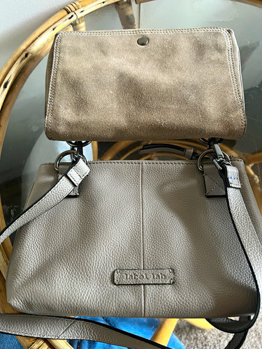 Label lab grey leather suede - grey,