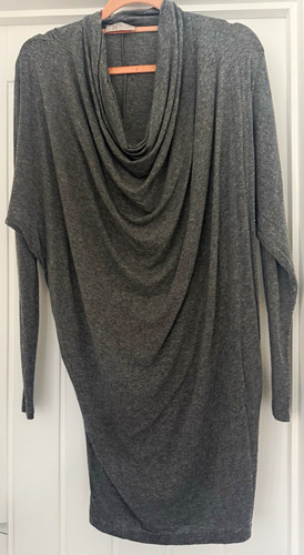 Label lab grey cowl - grey, neck