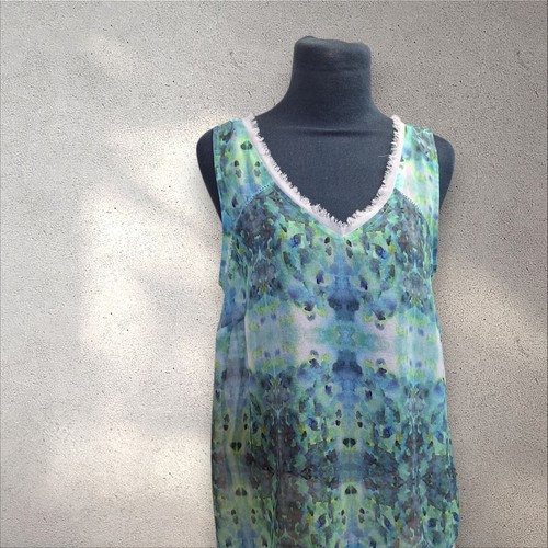 Label lab sheer sleeveless - label,