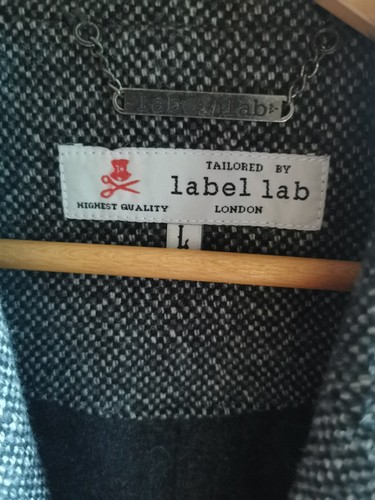Label lab mens grey - grey, tweed